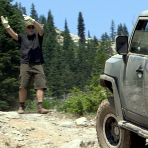 offroading side-spotter assistance