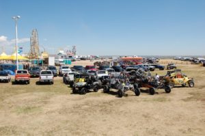 Multiple Jeeps and Trucks