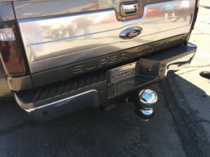 Ford Super Duty Truck and hitch